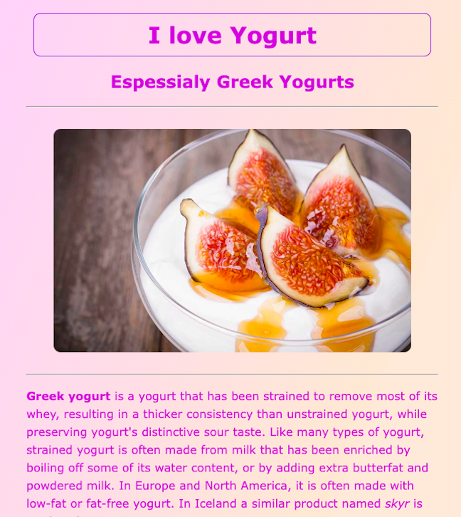 greek yogurt project preview